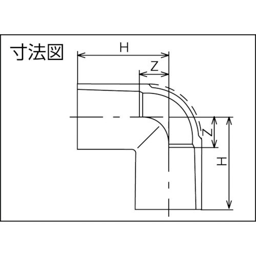 TS継手 エルボ TS−L25
