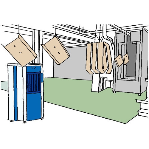 静岡 気化式冷風機 RKF506