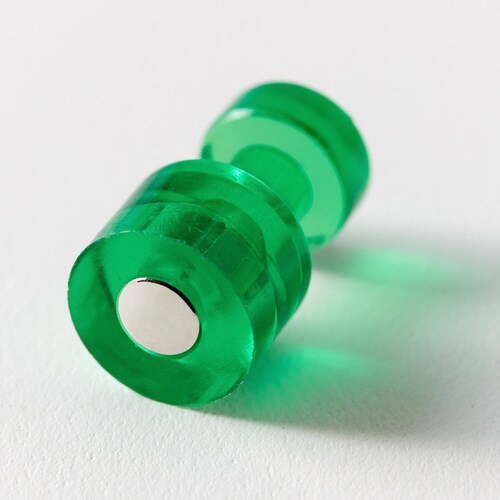 カラーマグネットピン 青 10個入