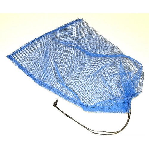 メッシュ袋 小 39×55cm 目合4mm 青