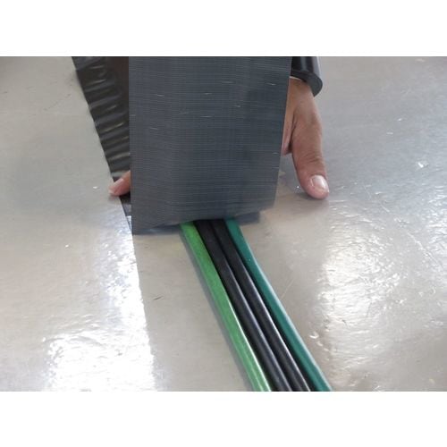 仮設コード固定用テープ ブラック