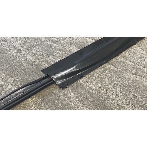 仮設コード固定用テープ ブラック