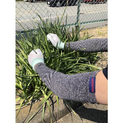 竹糸くんアームカバー40 グレー迷彩