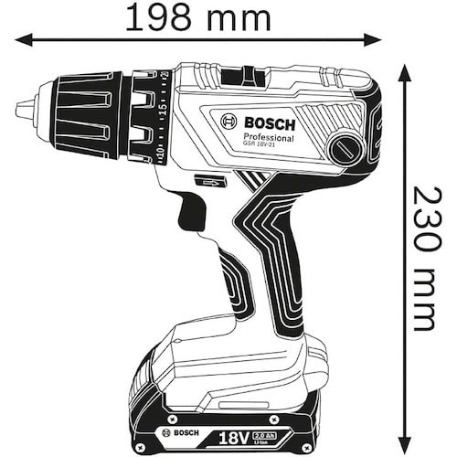 コードレスドライバードリル GSR18V−21