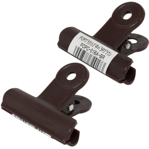 POPプラクリップ Pブラウン M50997