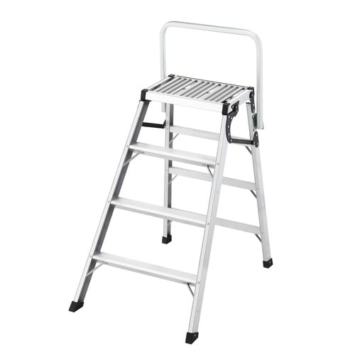 アルミ製折りたたみ作業台用上枠手すり