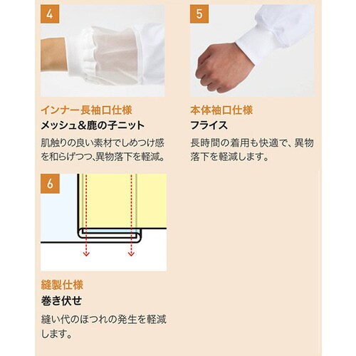 男女兼用長袖ジャンパー サイズ3L