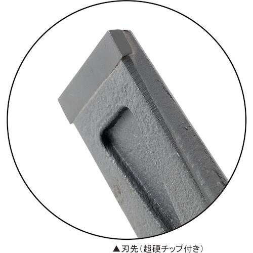 アルミ超硬刃ケレン棒ロング 75×1000mm