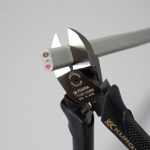 電工名人偏芯薄刃ニッパ 7700N−200BG