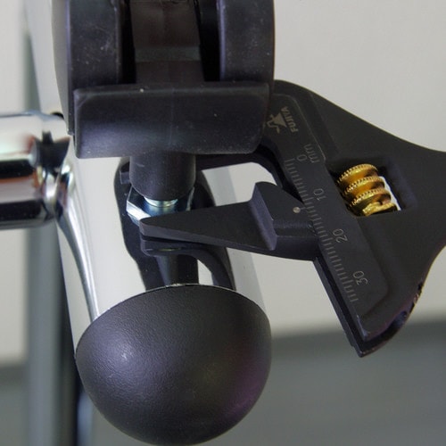 先薄モンキー 黒金 グリップ付 FLT−38−BG