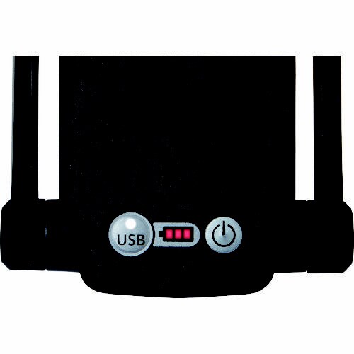 工事用 充電LEDマルチライト USB端子付き 赤