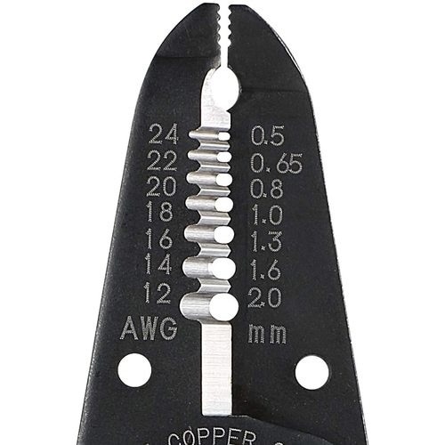 ワイヤーストリッパーねじカッター付 単線・より線用