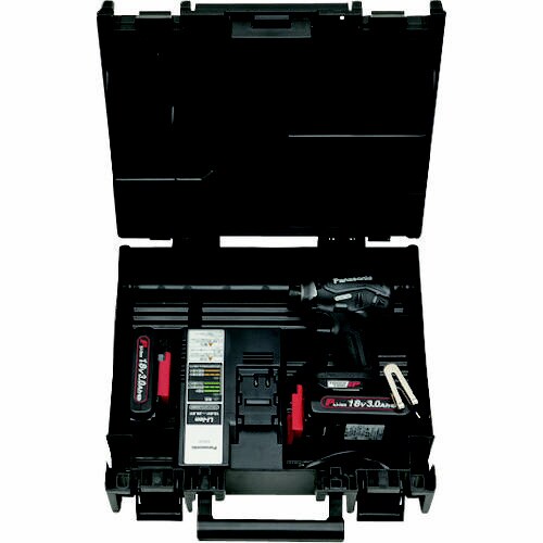 インパクトドライバー 18V3.0Ah 黒