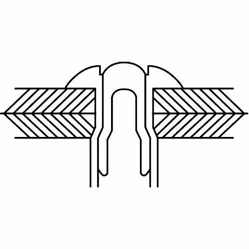 高強度ブラインドリベット Sボルト(丸頭)