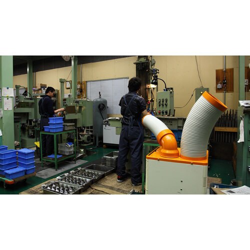 スポットエアコン 1口 首振りなし 3相200V