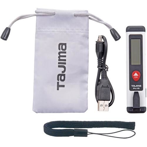 レーザー距離計 タジマPL15 ホワイト