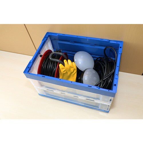 α折りたたみコンテナ 50L ハーフカラー