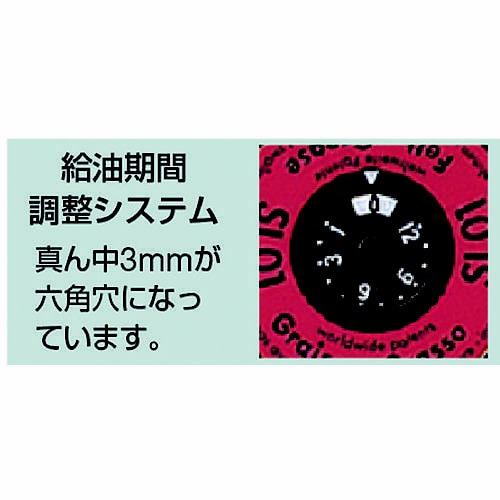 シマルーベ自動給油器 グリス60CC付き