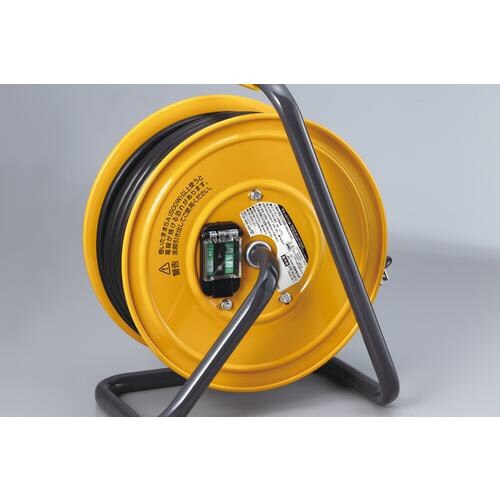 USBポート付コードリール 漏電遮断器付