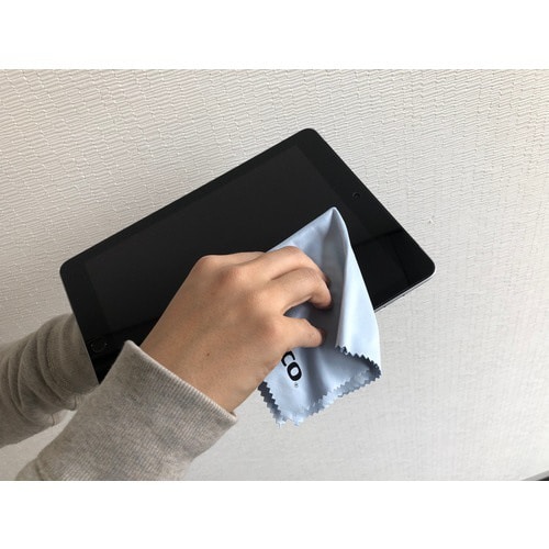 メガネふきクロス ブルー 1枚入