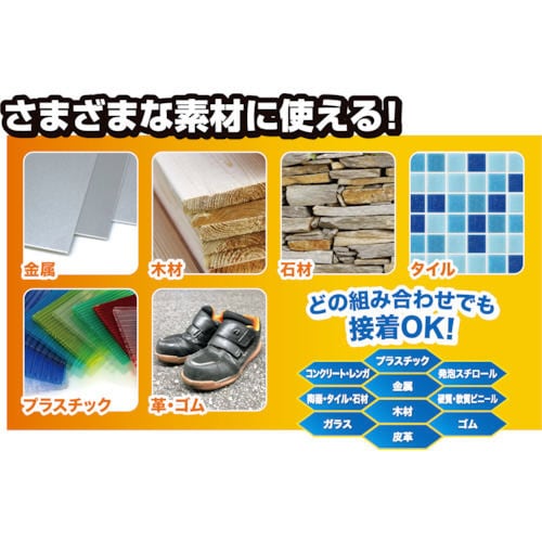 強力多用途接着剤 ゴリラグルー クリア 51ml