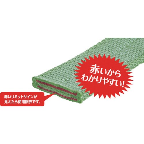 ポリエスタースリングBSH形 25mm×3m