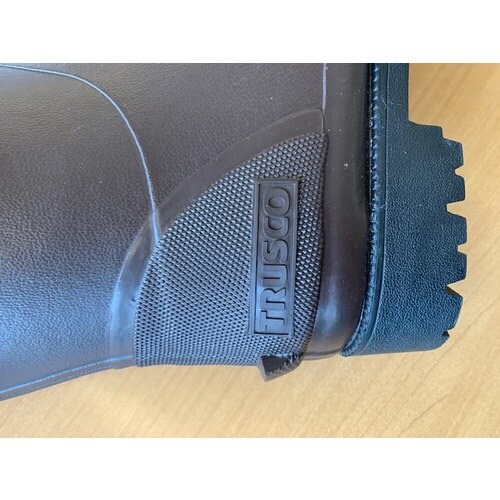 防寒レインブーツ ブラウン L