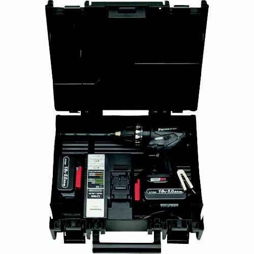 充電式ドリルドライバー 18V5.0Ah 黒