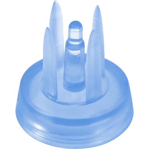 シャンプーブラシ ブルー