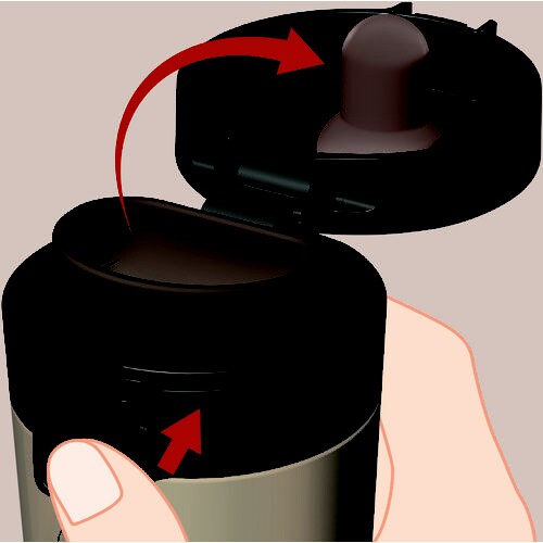 真空断熱携帯タンブラー TL480 ゴールド