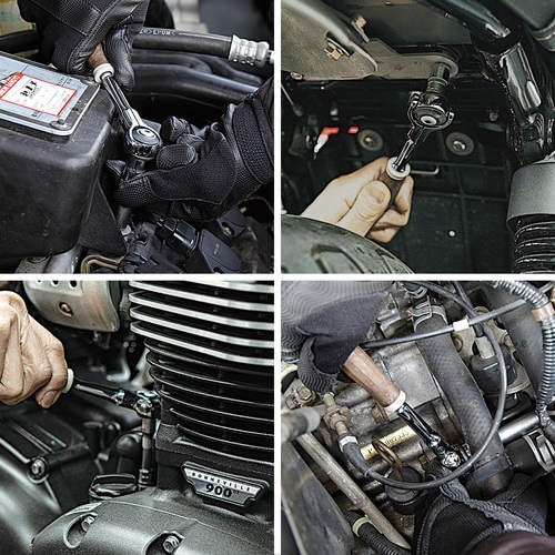 ウッディスイベルラチェットハンドル 差込角1/4