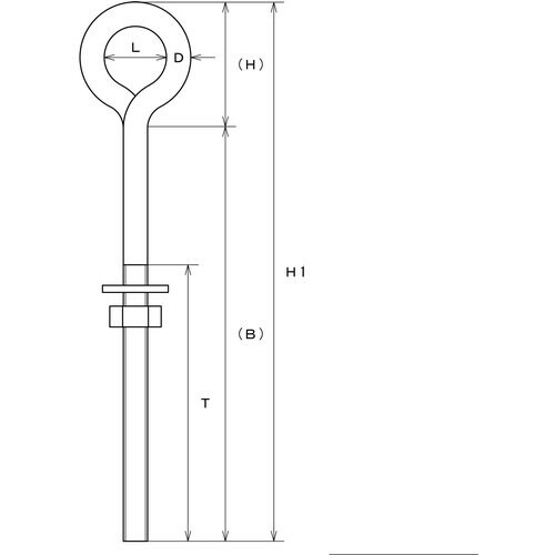 ウルトラロングアイボルト(ミリネジ) M−8