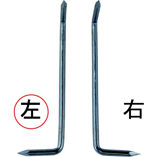 ユニクロ 手違いかすがい 左 5×120 4本組