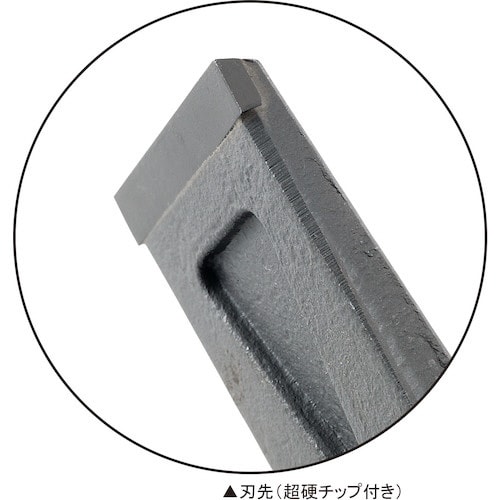 アルミ超硬刃ケレン棒ロング 50×650mm