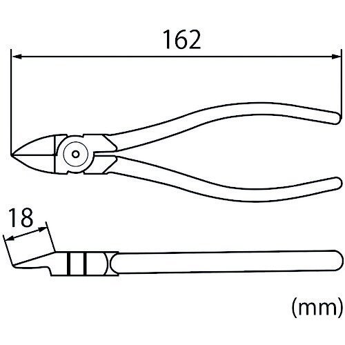 プラスチックニッパ J150PNR