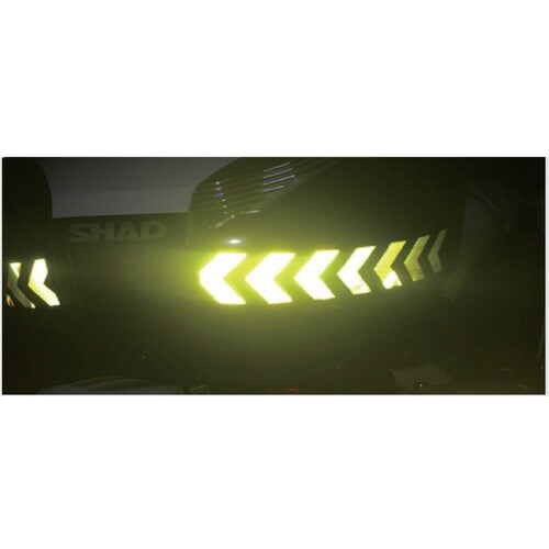 高輝度反射テープ 黄黒矢印 幅50mm×50m