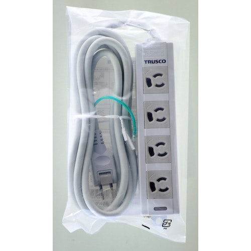 電源タップ3P抜け止め4個口3Mアースマグネット付