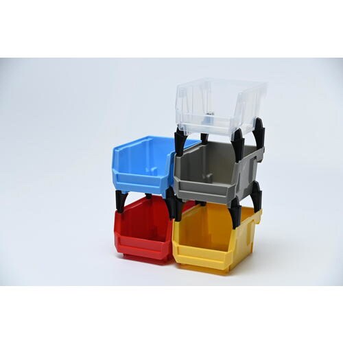 スタッキングコンテナ 0.6L レッド