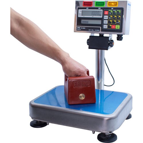 M1級 鋳鉄製枕型分銅 5kg