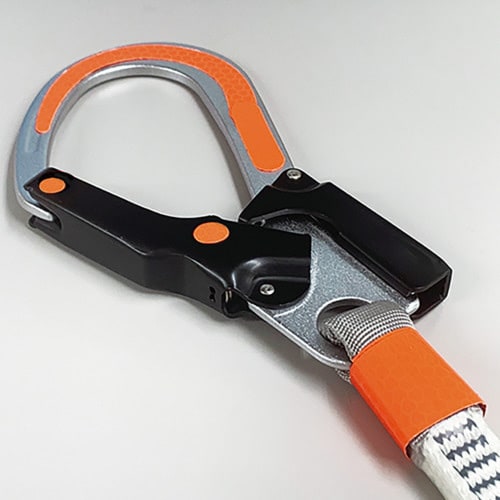 フックステッカー (蛍光反射 赤)