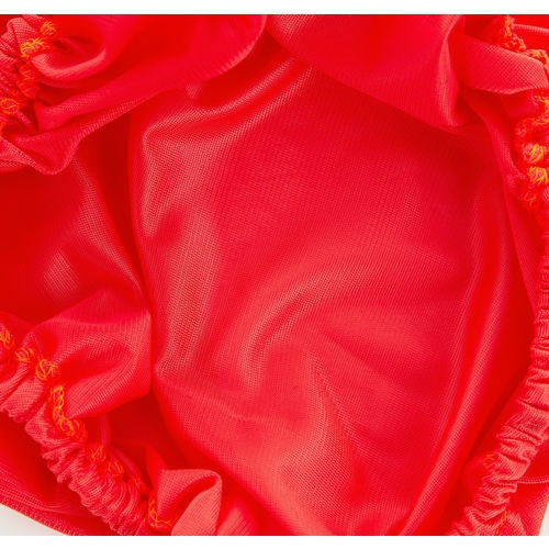 識別用ヘルメットカバー 赤