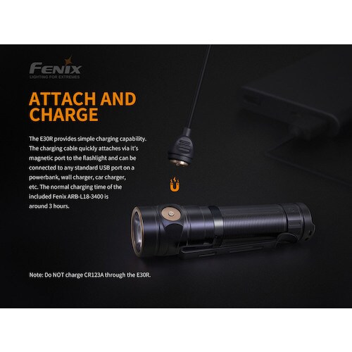 充電式LEDライト E30R