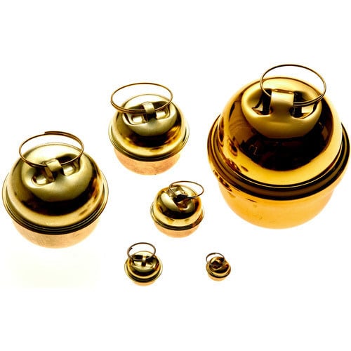 鈴 直径65.0mm 金色 3個入