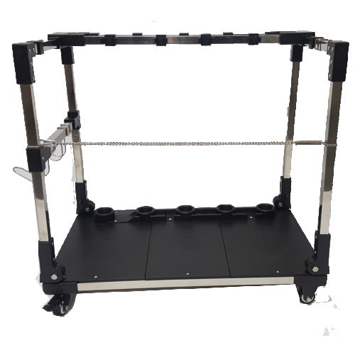 折り畳み掃除用具保管台 小