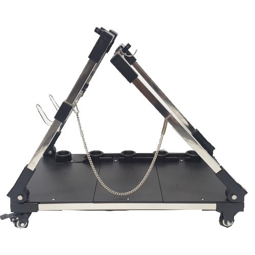 折り畳み掃除用具保管台 小