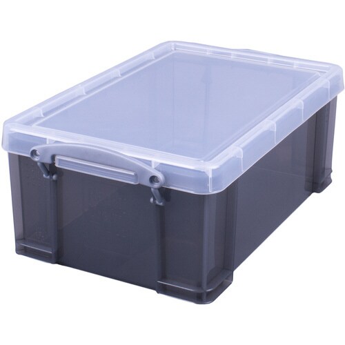 収納ケース 0.2L スモーク 4個セット