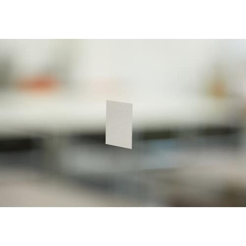 衝突防止シール 正方形30角 ヘアライン銀艶