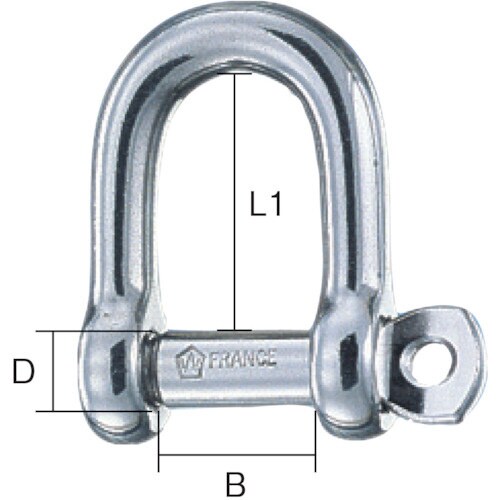 セルフロックDシャックル 1203