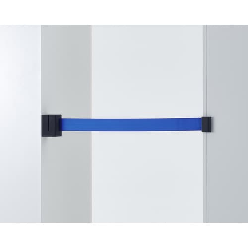 ベルトパーテーション ブラック ベルト色ブルー