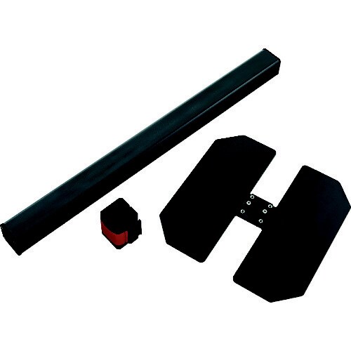 ベルトパーテーション ブラック ベルト色レッド